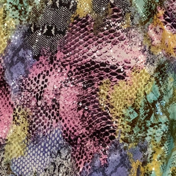 Lisa Blue RAINBOW SERPENT Ruched 1pc - Multi (#22) - Picture 5 of 13